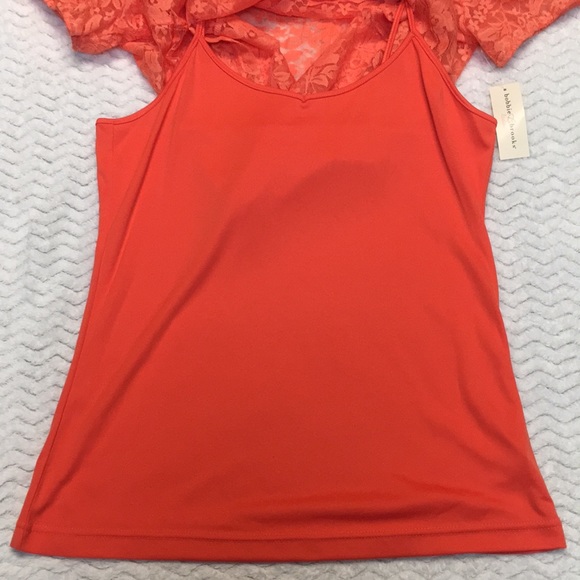 NWT Bobbie Brooks lace shirt - size Large - Picture 7 of 8